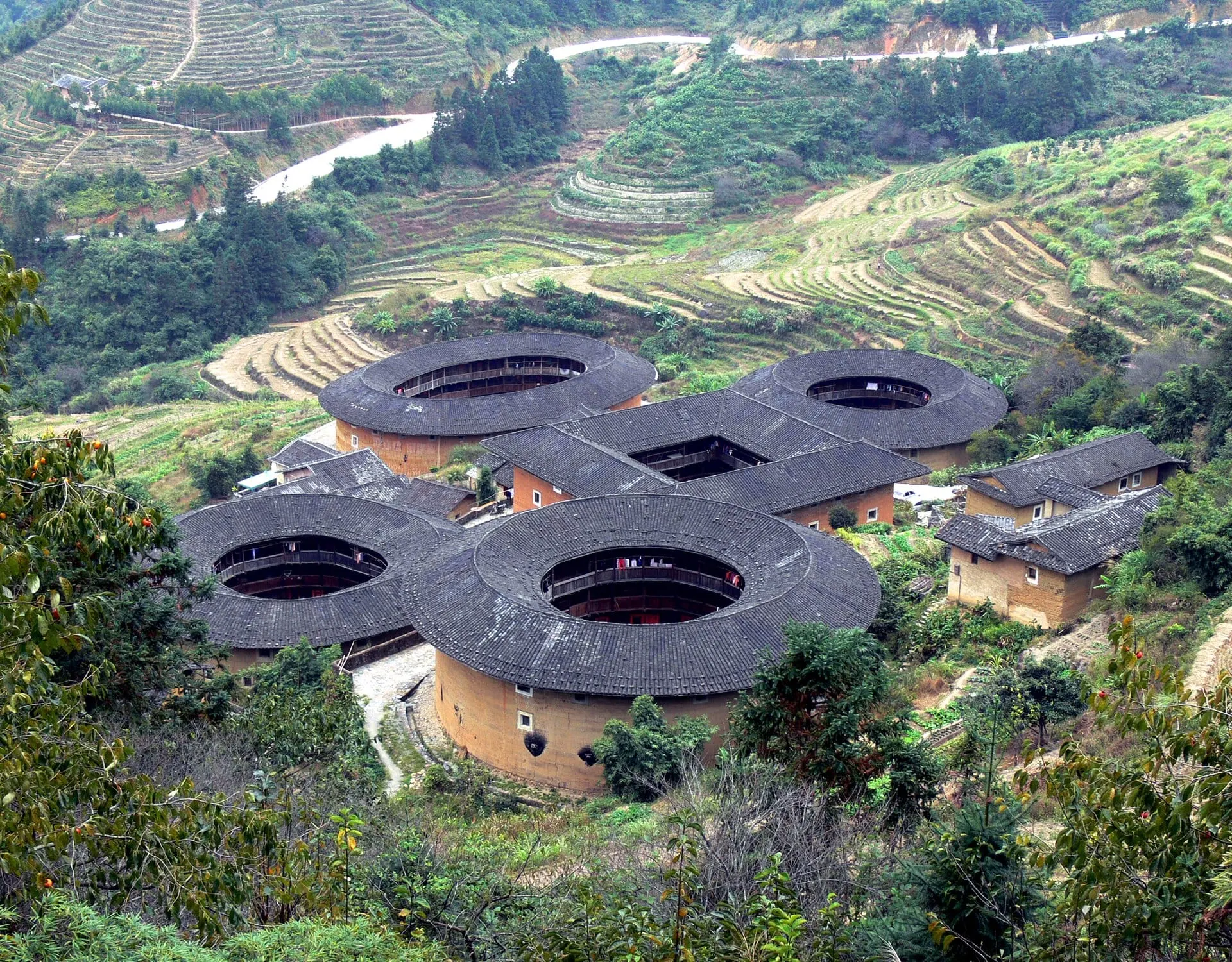 Fujian Tulou — Nanjing Cluster (南靖土楼)